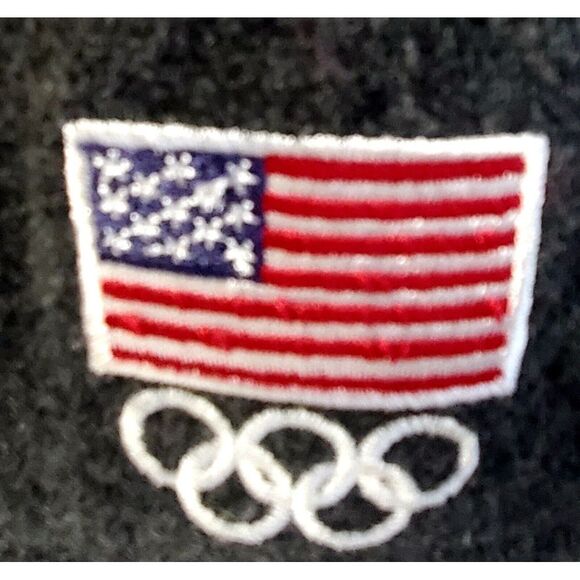 TEAM USA Youth Holiday Heather Grey Wool Ball Cap Flag/Olympic TEAM Apparel NEW! - Picture 5 of 12